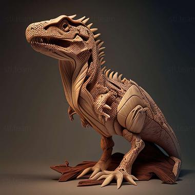 3D модель Дінхейрозавр (STL)